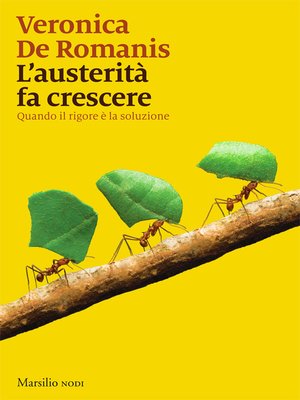 cover image of L'austerità fa crescere
